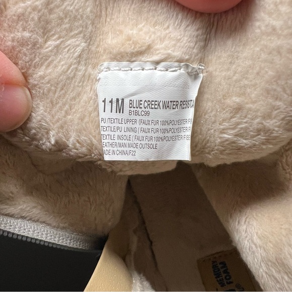 NWT Jambu Women's Blue Creek Water Resistant Snow Boot in grey size 11 - Picture 5 of 15